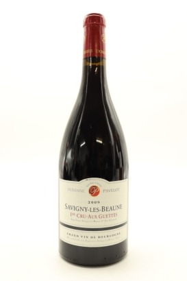 (1) 2009 Domaine Jean-Marc & Hugues Pavelot Aux Guettes, Savigny-Les-Beaune Premier Cru