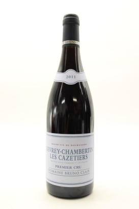 (1) 2011 Domaine Bruno Clair Cazetiers, Gevrey-Chambertin Premier Cru [JR16]