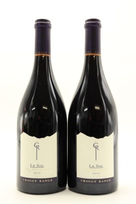 (2) 2010 Craggy Range Le Sol Syrah, Gimblett Gravels [BC98]