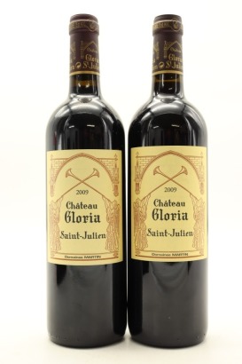 (2) 2009 Chateau Gloria, Saint-Julien [JR18]