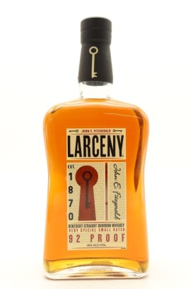 (1) John E. Fitzgerald Larceny Kentucky Straight Very Small Batch Bourbon Whiskey, 46% ABV, 1000ml