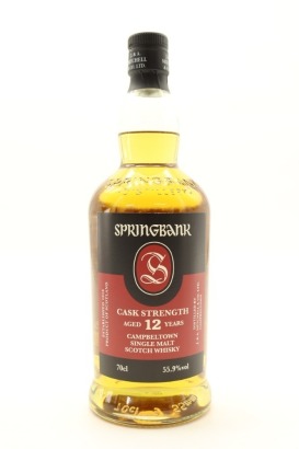 (1) Springbank 12 Year Old Cask Strength 2021 Release Single Malt Scotch Whisky, 55.9% ABV