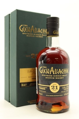 (1) The GlenAllachie 21 Year Old Single Malt Scotch Whisky Batch #3, 51.5% ABV (GB)