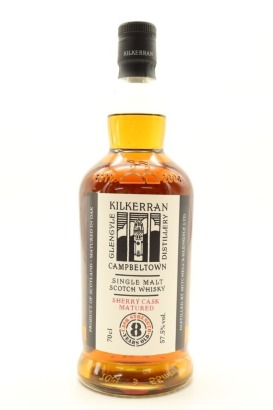 (1) Glengyle Distillery Kilkerran Sherry Cask Matured Cask Strength 8 Year Old 2023 Release Single Malt Scotch Whisky, 57.5% ABV