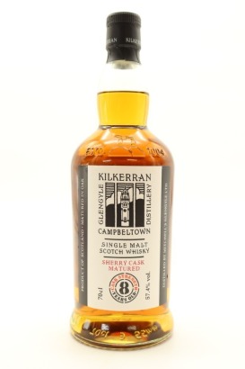(1) Glengyle Distillery Kilkerran Sherry Cask Matured Cask Strength 8 Year Old 2024 Release Single Malt Scotch Whisky, 57.4% ABV