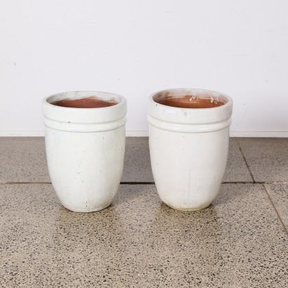 A Pair of Large Ceramic Planter Pots