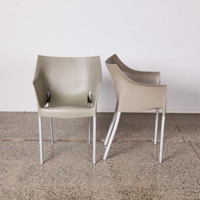 A Pair Of Dr No Chairs By Starck For Kartell