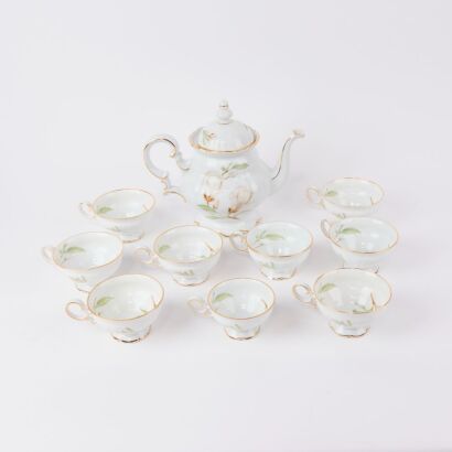 A Hutschenreuther Germany Tea Set A/F