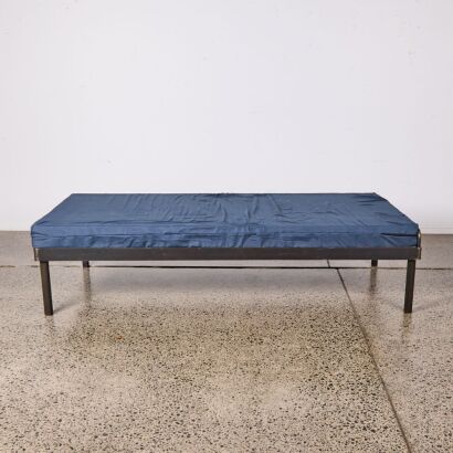 A Blackened Steel Daybed