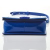 Chanel, Blue Patent Medium Plexiglass Boy Bag with Box - 3
