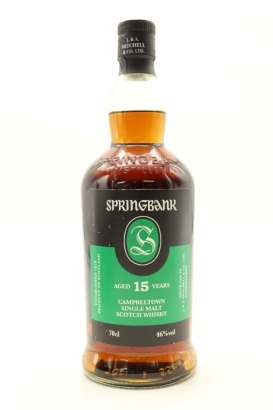 (1) Springbank 15 Year Old 2022 Release Single Malt Scotch Whisky, 46% ABV