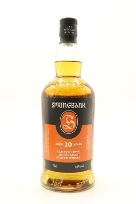 (1) Springbank 10 Year Old 2022 Release Single Malt Scotch Whisky, 46% ABV