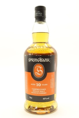(1) Springbank 10 Year Old 2022 Release Single Malt Scotch Whisky, 46% ABV