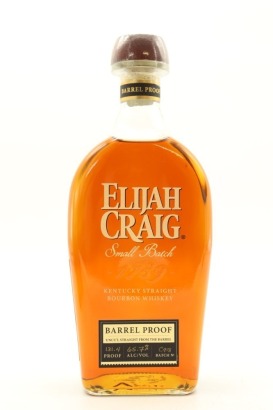 (1) Elijah Craig Small Batch Barrel Proof Kentucky Straight Bourbon Whiskey, 65.7% ABV