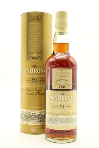 (1) Glendronach 2021 Parliament 21 Year Old Single Malt Scotch Whisky, 48% ABV (GB)