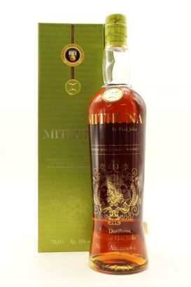 (1) Paul John 'Mithuna' Zodiac Series Single Malt Indian Whisky, 58% ABV (GB)