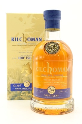 (1) Kilchoman 100 Percent Islay Single Malt Scotch Whisky, 50% ABV (GB)