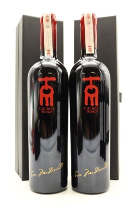 (2) 2013 Church Road Tom Merlot - Cabernet Sauvignon, Hawke's Bay [BC99] (GB)