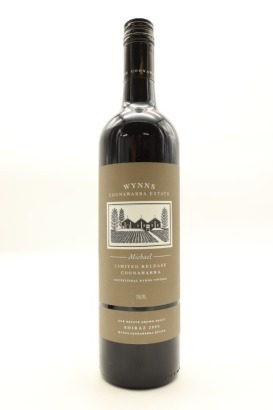 (1) 2009 Wynns Coonawarra Estate Michael Shiraz, Coonawarra