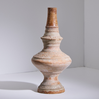 A 17th/18th Century Pottery Vase, Thailand