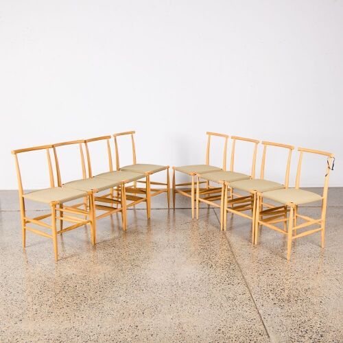 A Set Of Eight Pelleossa Chair By Francesco Faccin For Miniforms