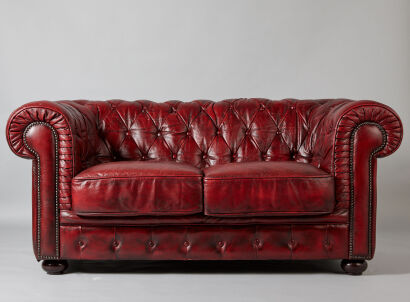 A Two Seat Chesterfield Sofa