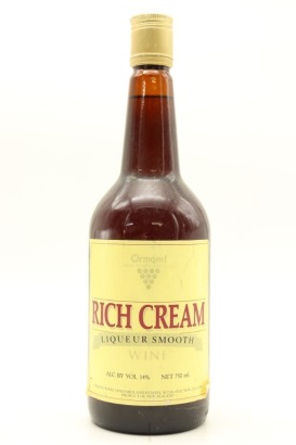 (1) Ormond Rich Cream Liqueur Smooth,14% ABV, 750ml