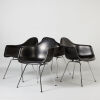 A Set of Four Eames for Vitra DAX Armchairs 