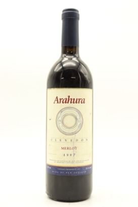 (1) 1997 Arahura Merlot, Clevedon