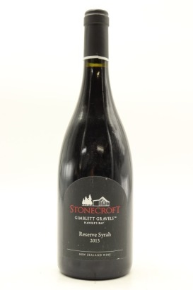 (1) 2013 Stonecroft Reserve Syrah, Gimblett Gravels