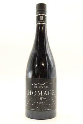 (1) 2018 Trinity Hill Homage Syrah, Gimblett Gravels [JR16.5] [WE95]