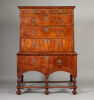 An Attractive William and Mary Chest on Stand