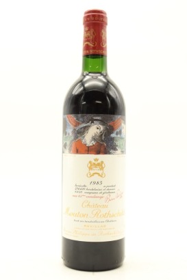 (1) 1985 Chateau Mouton Rothschild, Pauillac [JR16.5] [RP95]