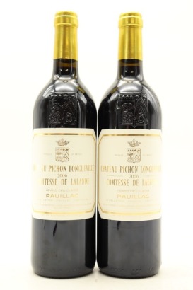 (2) 2006 Chateau Pichon Longueville Comtesse de Lalande, Pauillac [JR16.5] [WE94]