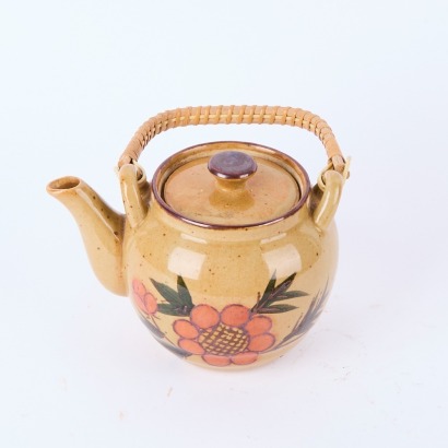 A Floral Japanese Tea Pot