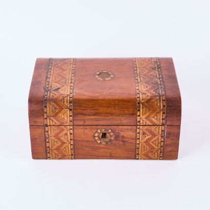 A Vintage Wooden Box A/F