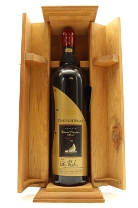 (1) 1995 Church Road Reserve Cabernet Sauvignon - Merlot, America's Cup -Team New Zealand Limied edition, Hawke's Bay, 1500ml (GB)