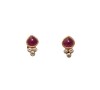 18ct Ruby and Diamond Studs