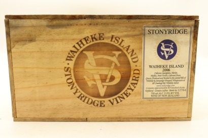 (12) 2006 Stonyridge Vineyard Larose, Waiheke Island (OWC)