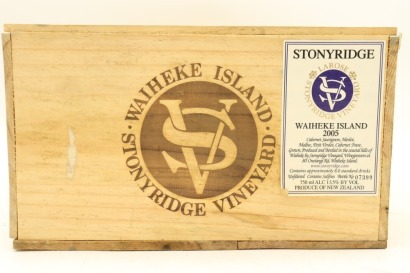 (6) 2005 Stonyridge Vineyard Larose, Waiheke Island (OWC)