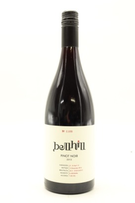 (1) 2013 Bell Hill Pinot Noir, Canterbury [JR17.5] [BC98] [RP95]