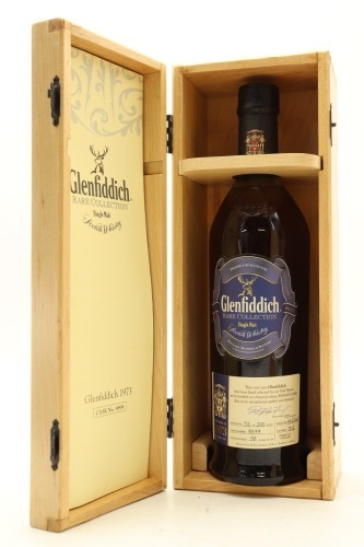 (1) Glenfiddich 1973 'Rare Collection' 38 Year Old Single Malt Scotch Whisky, 49.6% ABV (GB)