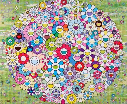 Takashi Murakami Korpokkur in the Forest