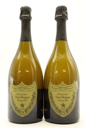 (2) 2002 Dom Perignon Brut, Champagne [JR18.5] [RP95] [WS95]