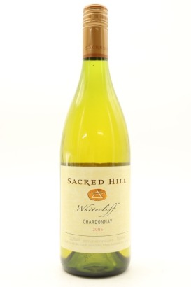 (1) 2005 Sacred Hill Whitecliff Chardonnay, Hawke's Bay