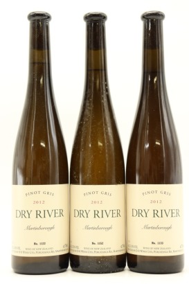 (3) 2012 Dry River Pinot Gris, Martinborough [BC96]