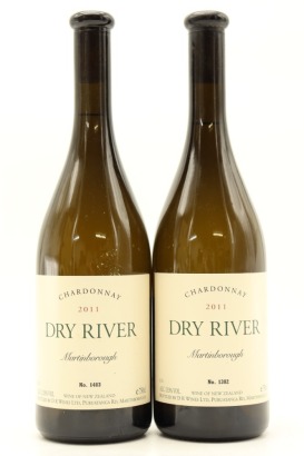 (2) 2011 Dry River Chardonnay, Martinborough [BC97]