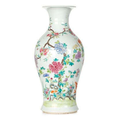 A Chinese Famille Rose 'Floral' Vase