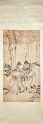 A Chinese Painting (Zhou Yingyi Mark)