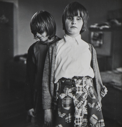 GLENN BUSCH Two Girls (Blind School)